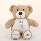 peluche personnalisée pour couple